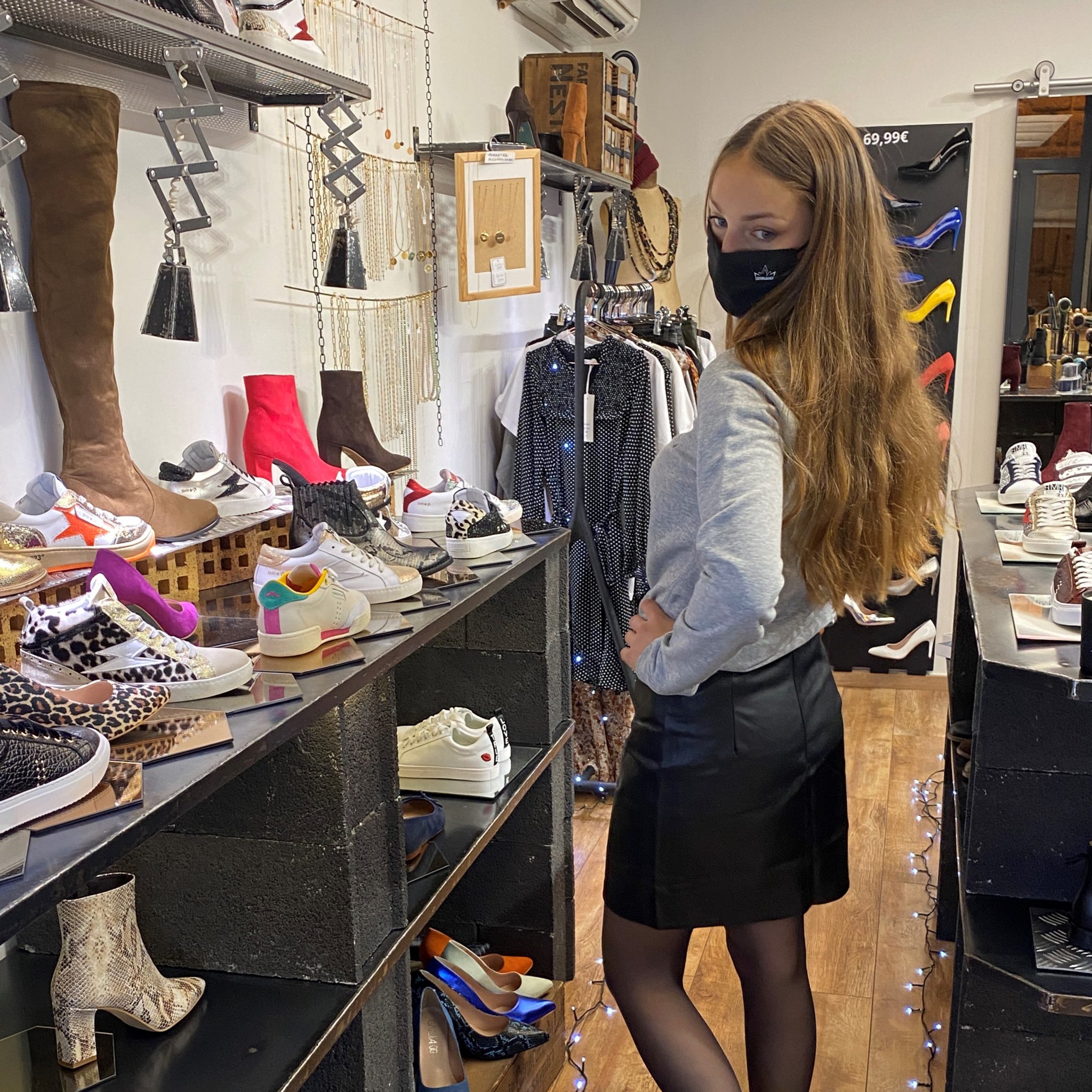 la clapeuse à talons