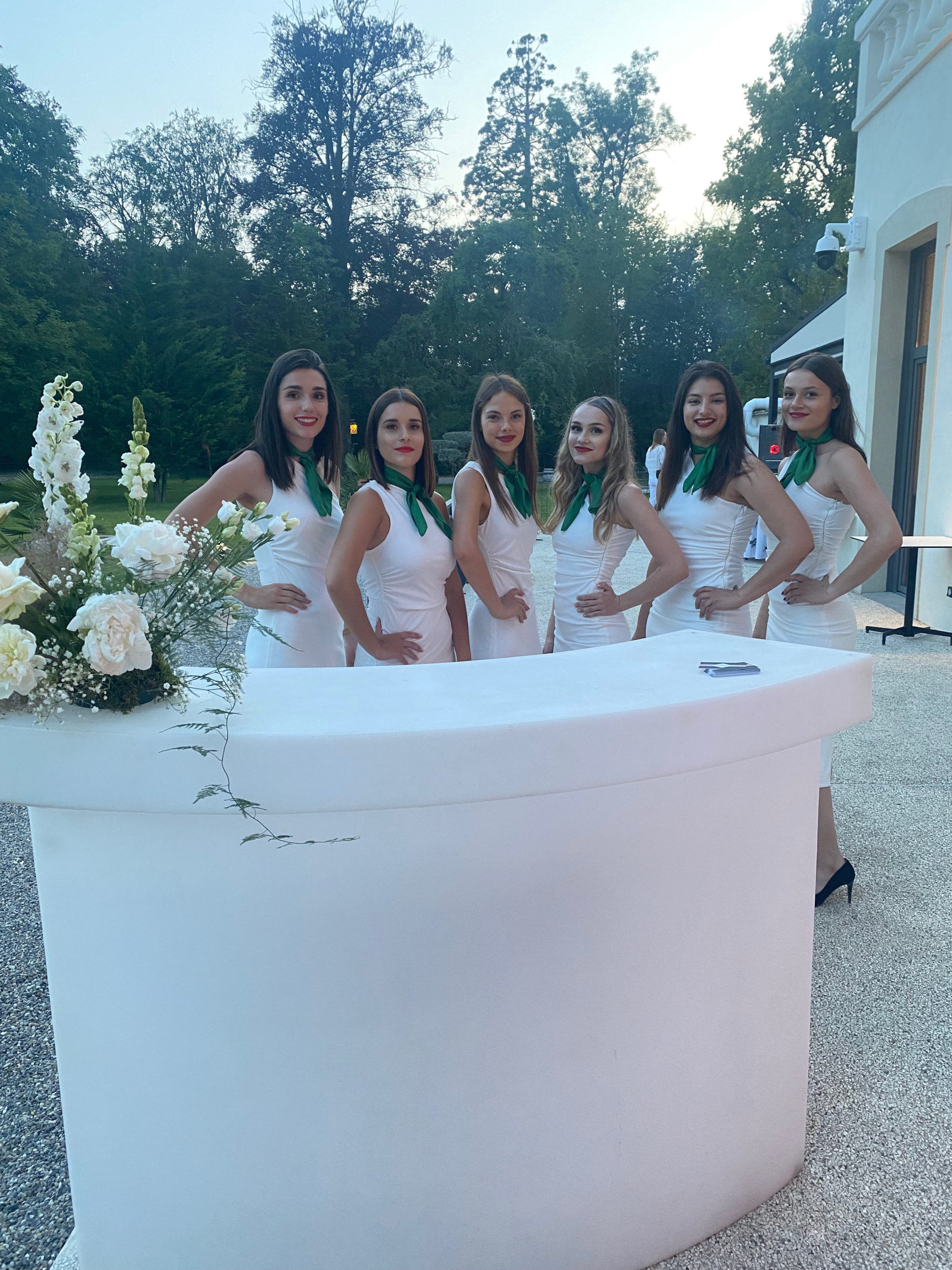 Inauguration de la soirée blanche