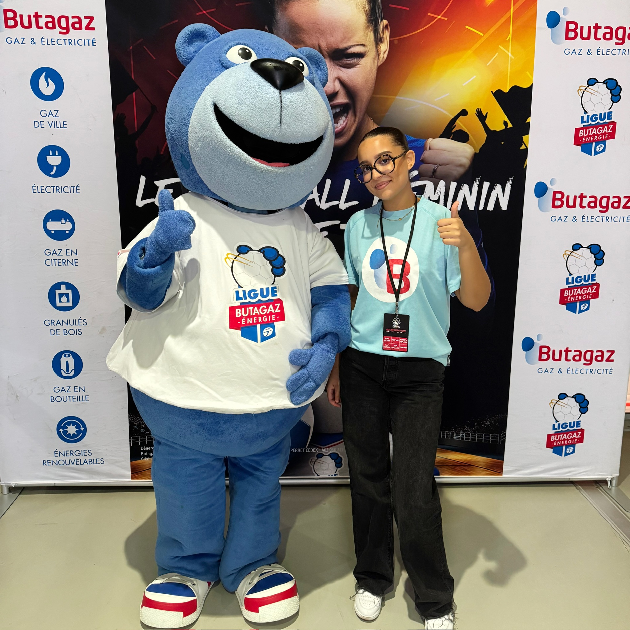 Animation, handball, match, accueil, butagaz, strasbourg, hôtes, hôtesses, crown agency